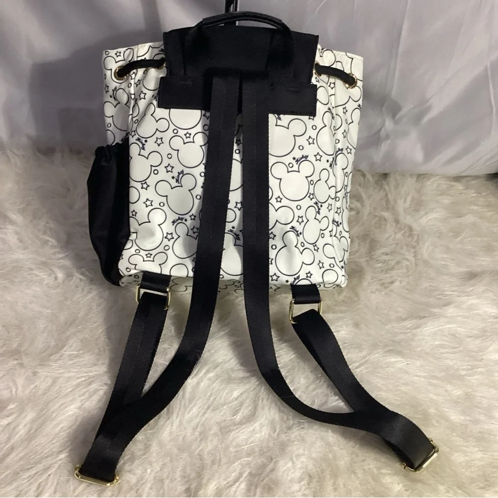 Stoney Clover Lane x Disney Mickey Mouse Head Mini Flap Backpack Bag